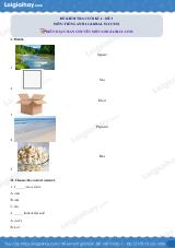 Đề thi học kì 1 Tiếng Anh 2 Global Success - Đề số 3